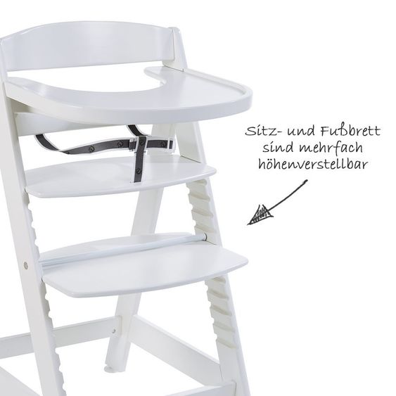 Roba Sit Up Maxi stair high chair - White