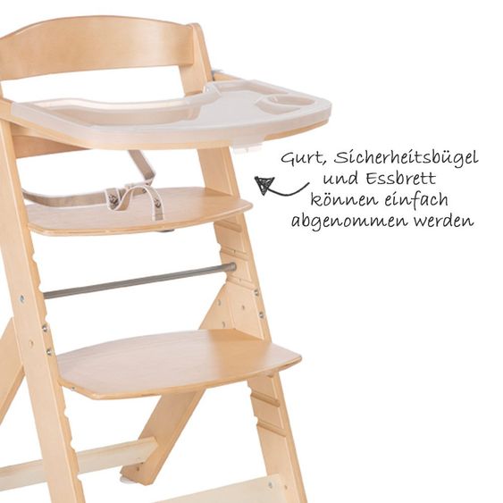 Roba Sit Up Super Maxi stair high chair - Nature