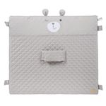Wickelauflage mit Haltegurt 75 x 85 cm - Roba Style Sammy - Silbergrau