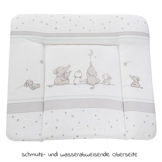 Roba Wickelauflage Soft 75 x 85 cm - Sternenzauber - Weiß