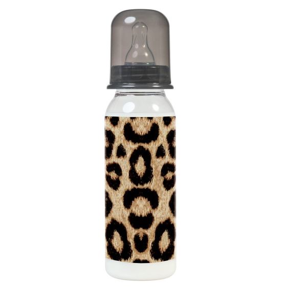 Rock Star Baby PA-Flasche RSB 250 ml - Silikon Gr. 1 - Leopard