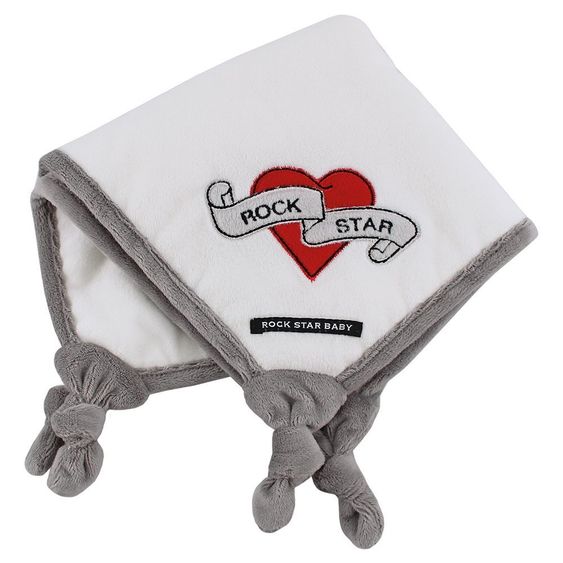 Rock Star Baby Schmusetuch RSB - Heart & Wings