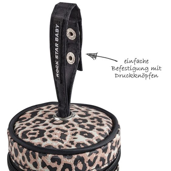 Rock Star Baby Schnullertasche RSB - Leopard