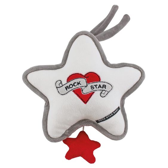 Rock Star Baby Stoffspieluhr RSB - Heart & Wings