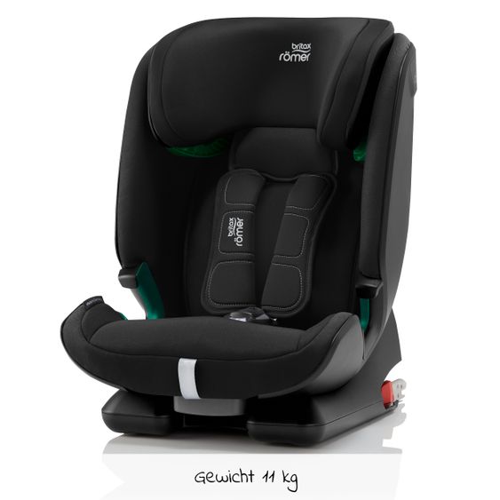 Römer Kindersitz Advansafix M i-Size 15 Monate -12 Jahre (76-150 cm) mit SecureGuard, Isofix &Top Tether - Cosmos Black