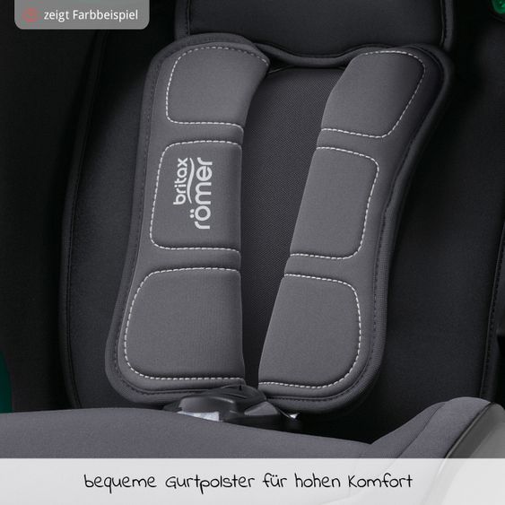 Römer Kindersitz Advansafix M i-Size 15 Monate -12 Jahre (76-150 cm) mit SecureGuard, Isofix &Top Tether - Cosmos Black