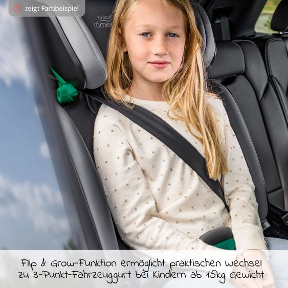 Römer Kindersitz Advansafix M i-Size 15 Monate -12 Jahre (76-150 cm) mit SecureGuard, Isofix &Top Tether - Cosmos Black