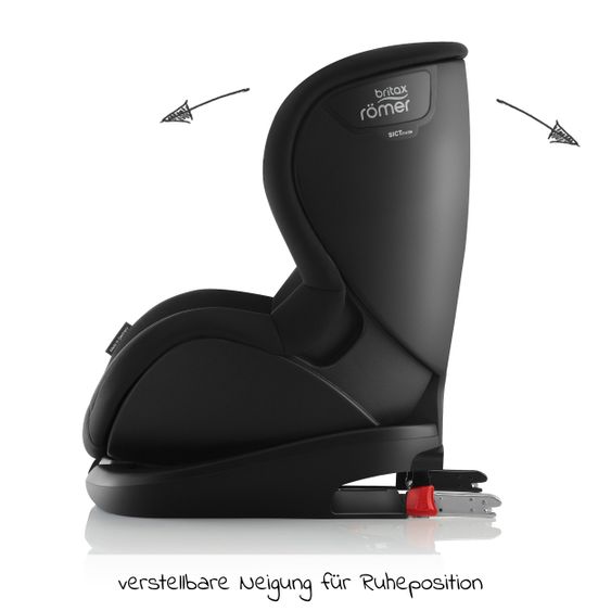 Römer Kindersitz Trifix 2 i-SIZE 15 Monate-4 Jahre (76-105 cm) SICT-Seitenaufprallschutz, Isofix & Top Tether - Cosmos Black