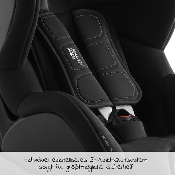 Römer Kindersitz Trifix 2 i-SIZE 15 Monate-4 Jahre (76-105 cm) SICT-Seitenaufprallschutz, Isofix & Top Tether - Cosmos Black