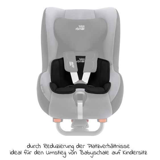 Römer Inserto comfort per Dualfix 2 R, Trifix 2 i-Size, King II LS, Advansafix M i-Size - Nero
