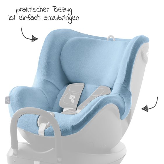 Römer Sommer- und Schonbezug für Dualfix 2 R - Blue