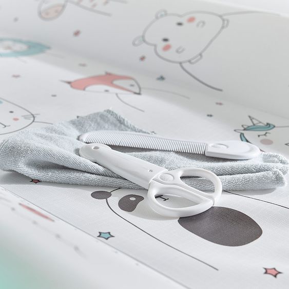 Rotho Babydesign 4-tlg. Babypflege-Set - Keramik Weiß