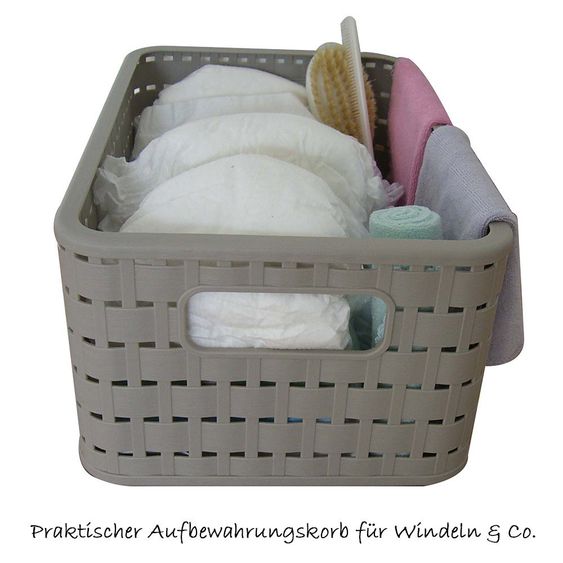 Rotho Babydesign Aufbewahrungskorb für Flaschen & Zubehör
