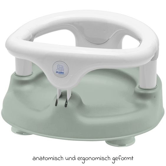 Rotho Babydesign Folding baby bath seat - Sage Green