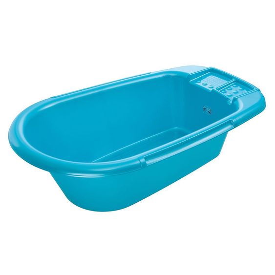 Rotho Babydesign Baby-Badewanne Bella Bambina - Aquamarine Perl