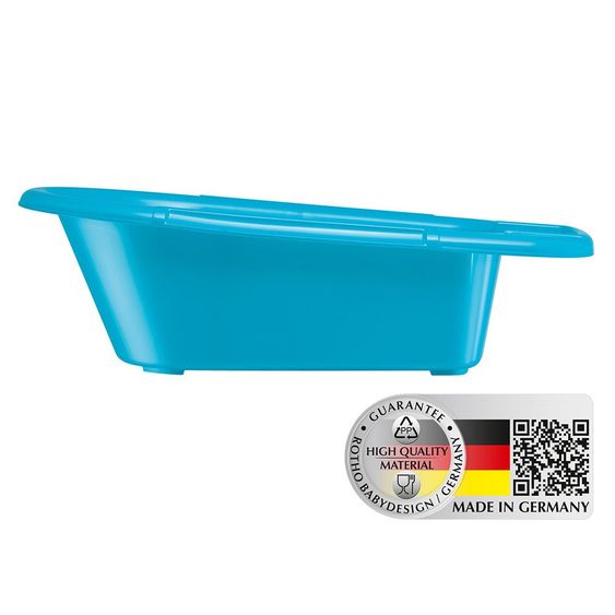 Rotho Babydesign Baby-Badewanne Bella Bambina - Aquamarine Perl