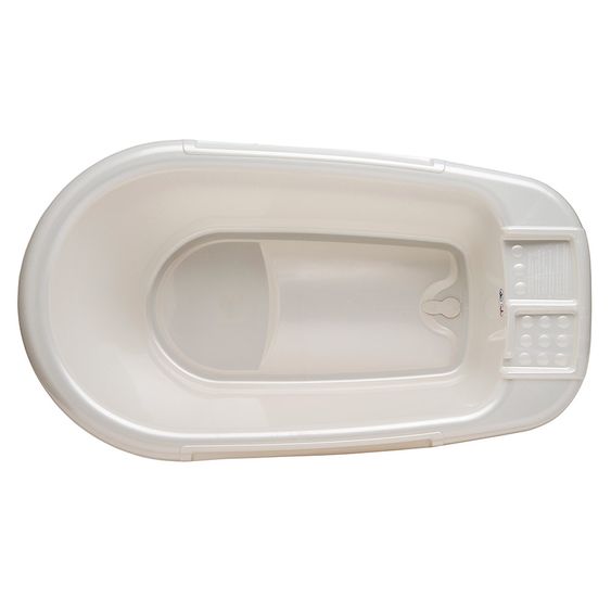 Rotho Babydesign Baby-Badewanne Bella Bambina - Perlweiß Creme