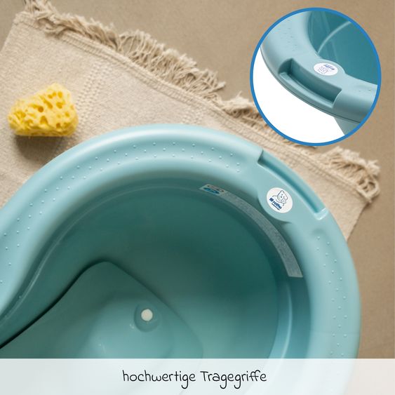 Rotho Babydesign Baby-Badewanne Top - mit Anti-Rutschmatte - Lagoon