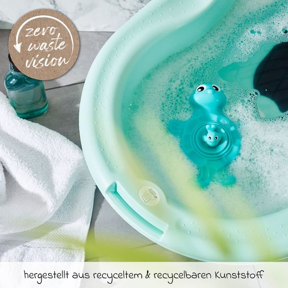 Rotho Babydesign Baby-Badewanne Top - mit Anti-Rutschmatte - Swedisch Green