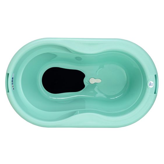 Rotho Babydesign Top Bagnetto per bambini con tappetino antiscivolo - Verde svedese