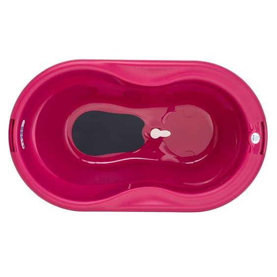 Rotho Babydesign Baby-Badewanne Top mit Anti-Rutschmatte - Swedish Rose