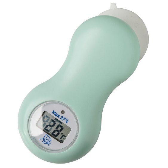 Rotho Babydesign Bath & room thermometer digital with suction cup - Swedish Green