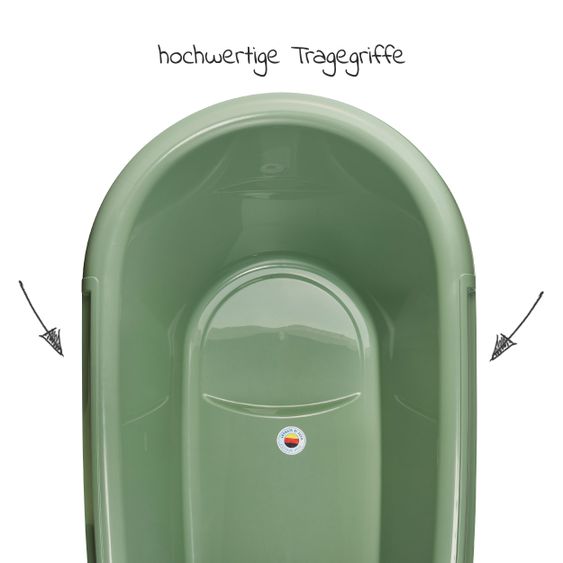 Rotho Babydesign Badelösung Bella Bambina - Shale Green