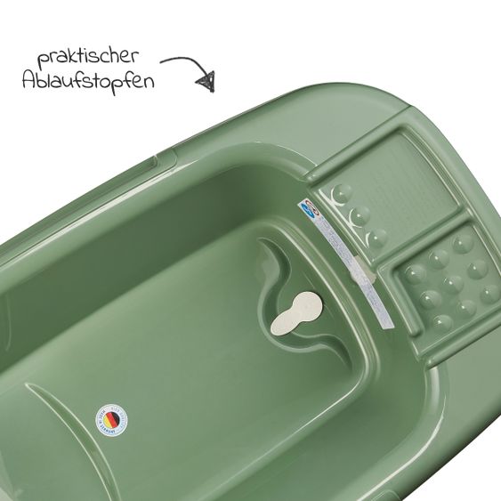 Rotho Babydesign Badelösung Bella Bambina - Shale Green