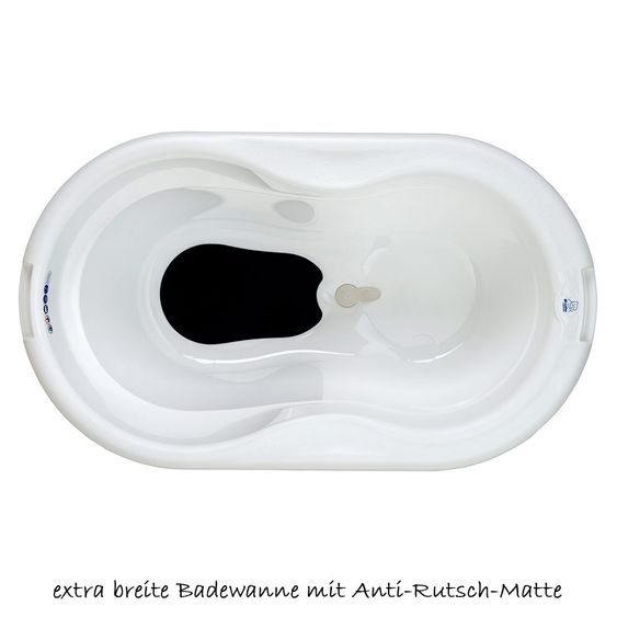 Rotho Babydesign Badestation Top - 4-teilig - Weiß + Gratis Windeltwister Sangenic Tec