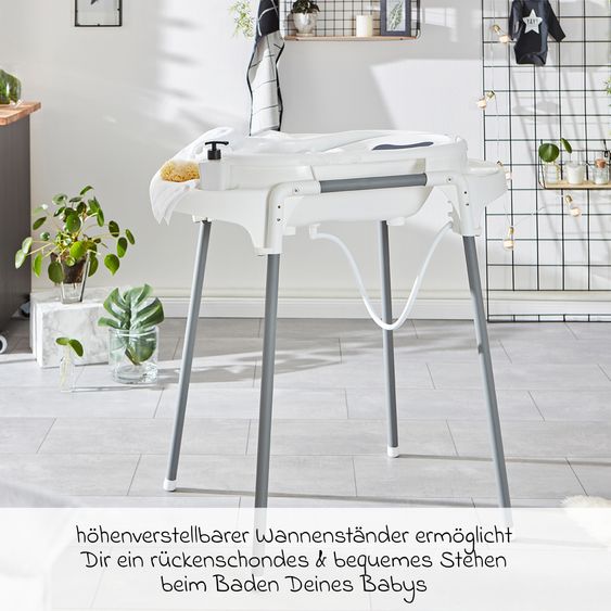 Rotho Babydesign Badestation Top - 4-teilig - White