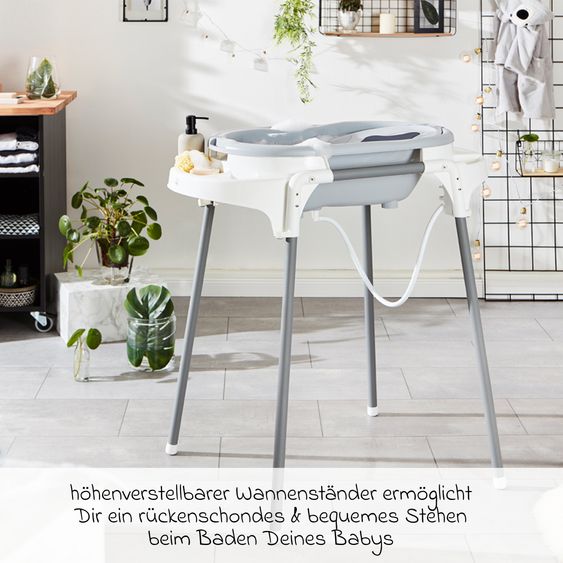 Rotho Babydesign Badestation Top - Stone Grey