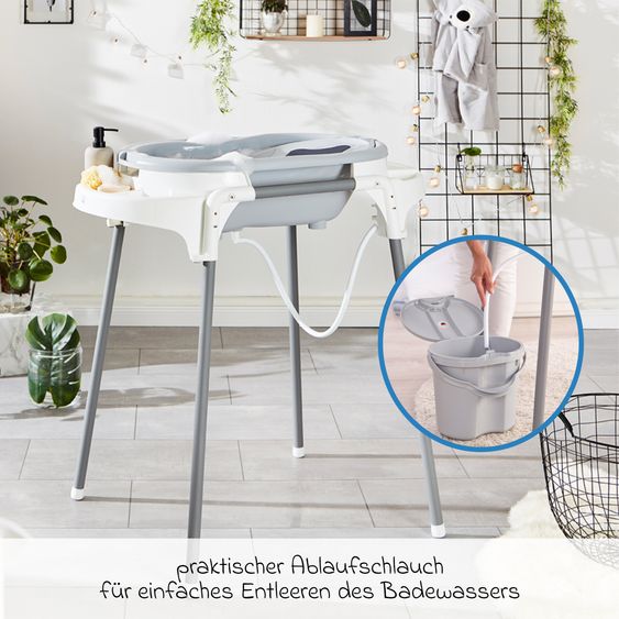 Rotho Babydesign Badestation Top - Stone Grey
