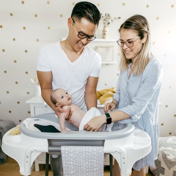 Rotho Babydesign Badestation Top - Stone Grey