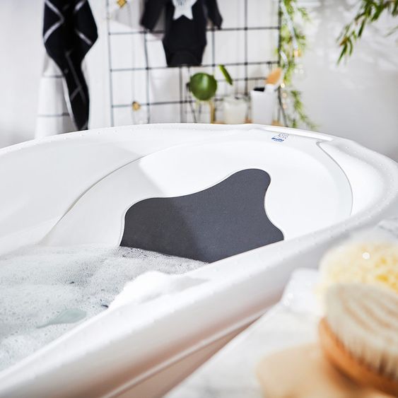 Rotho Babydesign Badestation TopXtra 4-tlg. - Weiß + Gratis Windeltwister Sangenic Tec
