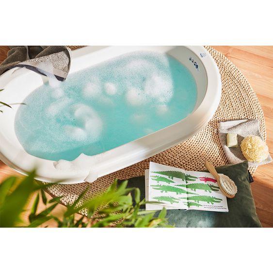 Rotho Babydesign Bio-Baby-Badewanne aus nachwachsenden Rohstoffen - Panda