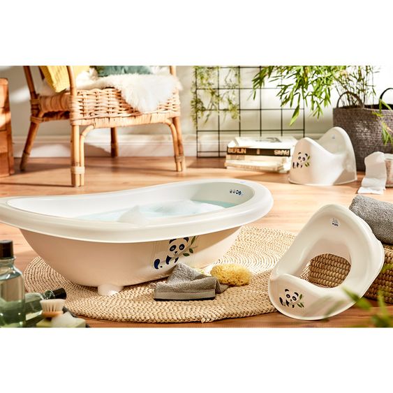 Rotho Babydesign Organic toilet seat from renewable resources - Panda