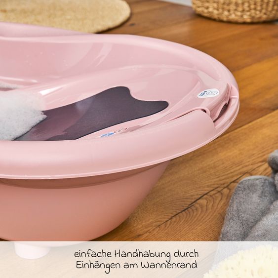 Rotho Babydesign Einsatz für Baby-Badewanne Top / TopXtra - Soft Rose