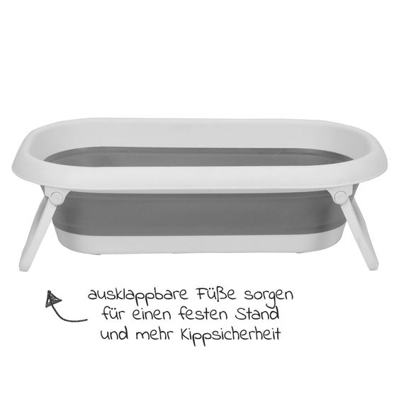 Rotho Babydesign Faltbare Baby-Badewanne Bath 2 Go