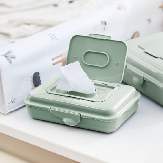 Rotho Babydesign Feuchttücher-Box Tilo - Sage Green