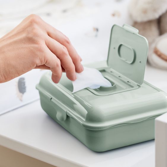 Rotho Babydesign Wet wipes box XL Tilo - Sage Green