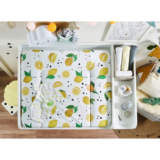 Rotho Babydesign Foil changing mat Limited Edition - Lemon Chill