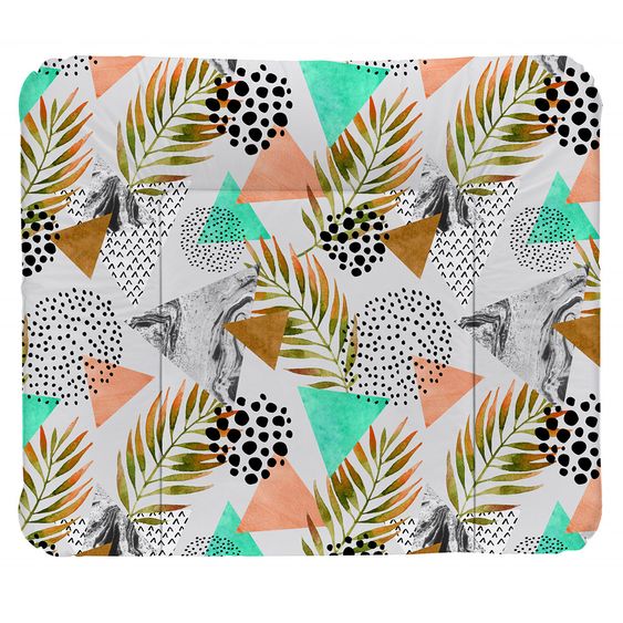 Rotho Babydesign Folien-Wickelauflage Limited Edition - Modern Paradise