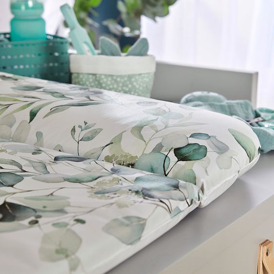Rotho Babydesign Folien-Wickelauflage - Limited Edition - Natural Leaves