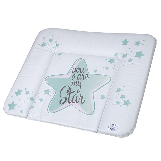 Rotho Babydesign Foil changing mat You are my Star - Swedish Green