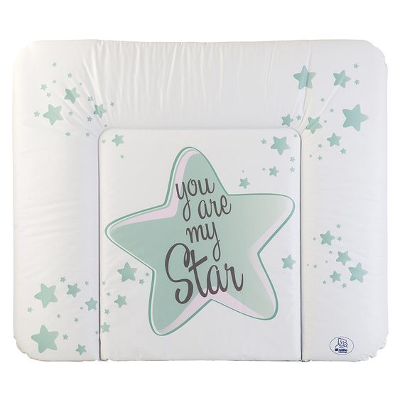 Rotho Babydesign Foil changing mat You are my Star - Swedish Green