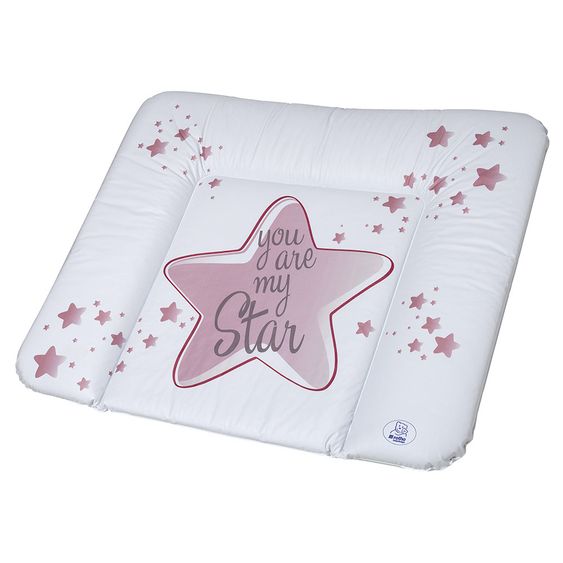 Rotho Babydesign Folien-Wickelauflage You are my Star - Swedish Rose