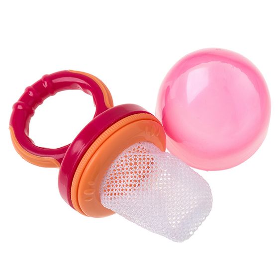 Rotho Babydesign Fruchtsauger Modern Feeding - Raspberry Mandarine