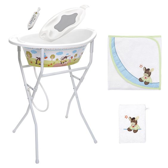 Rotho Babydesign Ideale Badelösung StyLe Plus - 7-teilig - Sterntaler Emmi