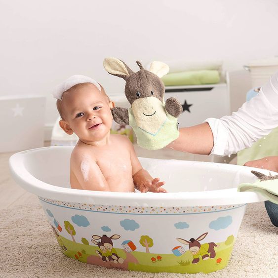 Rotho Babydesign Ideale Badelösung StyLe Plus - 7-teilig - Sterntaler Emmi