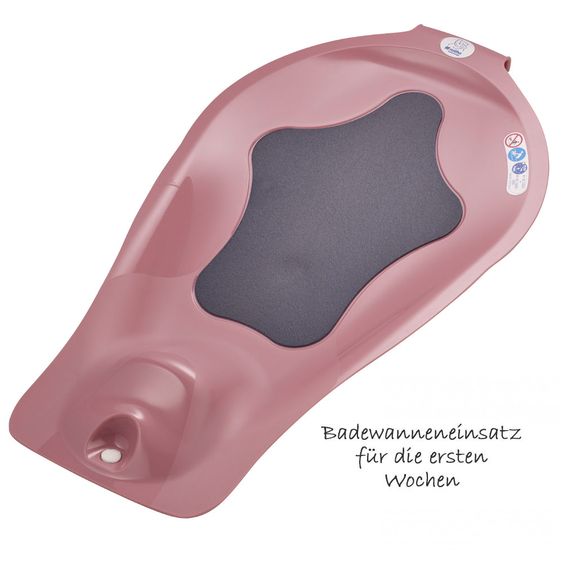 Rotho Babydesign Ideale Badelösung Top - 4-teilig - Fantastic Mauve